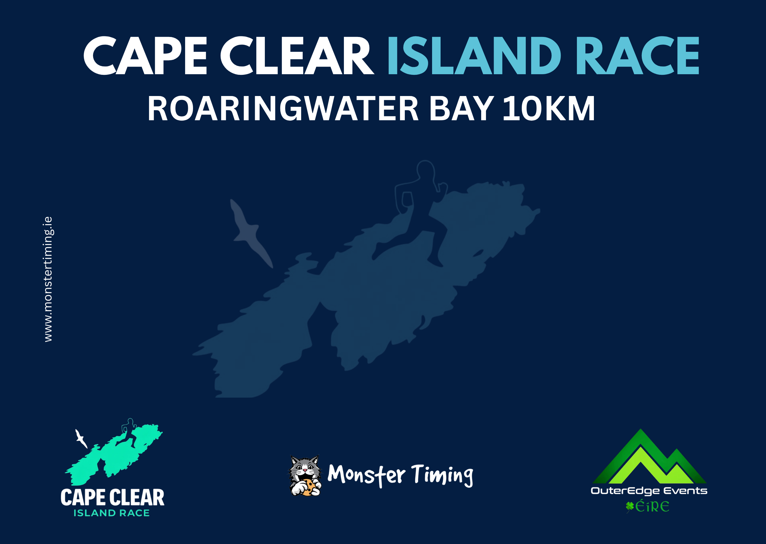 Custom race bibs example: Cape-Clear-Island-Race-10km