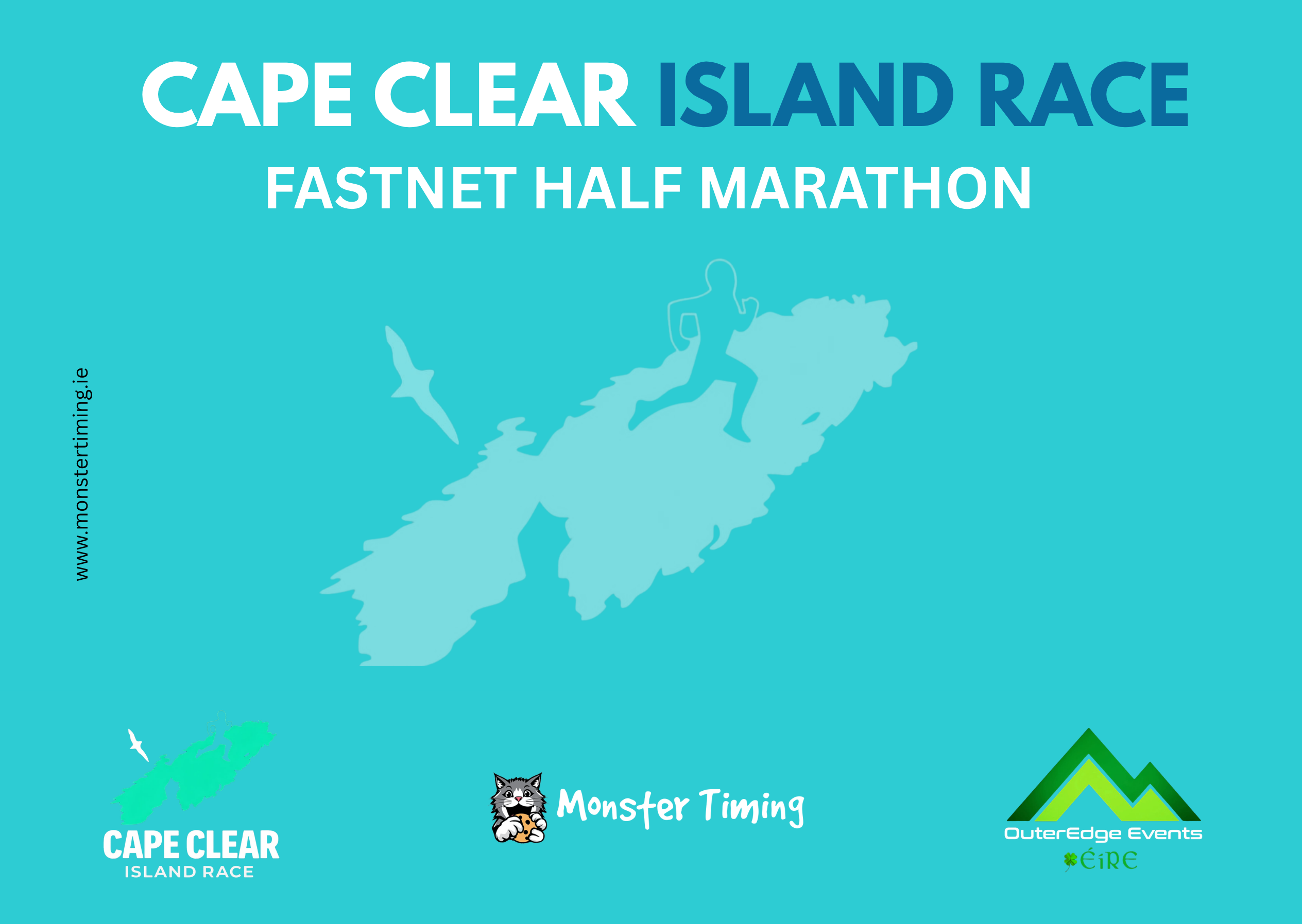 Custom race bibs example: Cape-Clear-Island-Race-21km