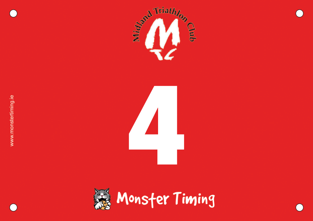 Custom race bibs example: MTCAquat